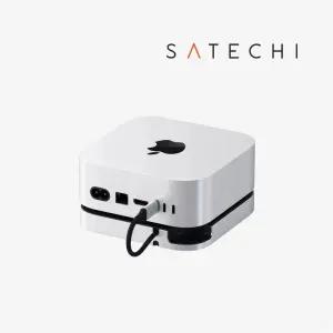 사테치 맥미니 M4 스탠드 허브 외장 케이스 SSD