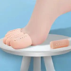 RC1242 말랑 통기성 손가락 발가락 보호 실리콘 골무 구멍뚫린골무