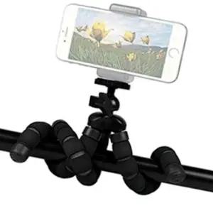 [하프클럽/]스마트폰 사진촬영용 미니 삼각대 휴대용 받침대 포토홀더