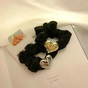 블랙 곱창스타일 헤어밴드 여성 패션악세사리 (WFKBJIW)