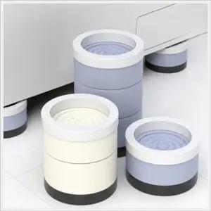 세탁기 건조기 의자 식탁 밀림방지 소음 진동 받침대 (WFKAZO0)