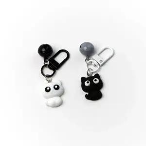 고양이키홀더 초미니키링 귀여운폰줄 작은키링 가방키 (WFKB5SE)