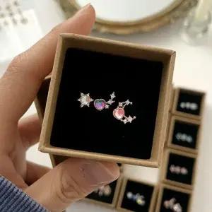 하트모양 귀걸이 악세사리세트 3종 여성 패션데일리룩 (WFKBONX)