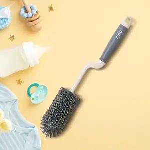 납작모 회전 젖병솔 젖병세척솔 텀블러세척솔 세척솔 실리콘젖병솔
