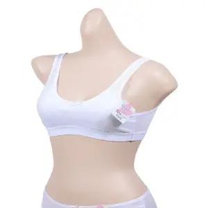 [하프클럽/]주니어 스포츠브라 1단계 스트라이프 디자인 깔끔한 스타일 체