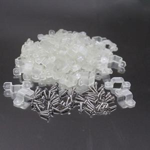 LED 스트립 라이트 패스너 클립 5050 2835 나사로 고정하기 위한 유연한 장착