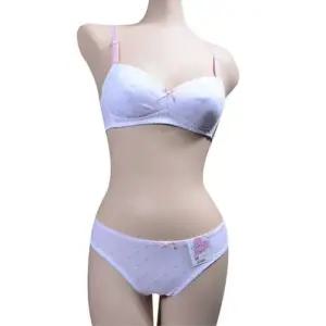 발랄한하트 순면 주니어 2단계 브라팬티 WFIPU5O