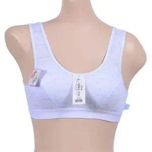 발랄한 느낌 면 주니어 1단계 스포츠 브라 WFIPU9S