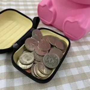 레오파드 미니 동전지갑 캐리어파우치 WFIPV5K