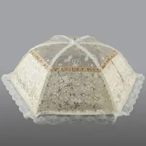 육각 밥상보 식탁용음식덮개 원형식탁보 육각덮개 원형식탁덮개 (WFKBY2S)