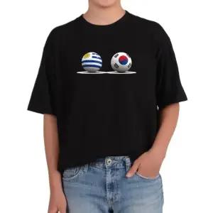 반팔티 한국 우루과이 축구 남미 다양한색상 전사이즈 (WFKC7Q2)