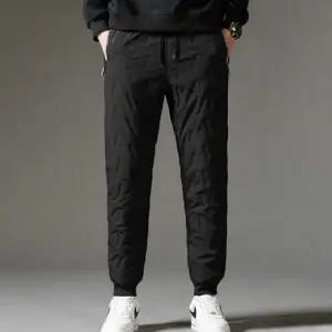 [하프클럽/]겨울 바지 남성 기모 패딩 보온 조거 팬츠 패턴