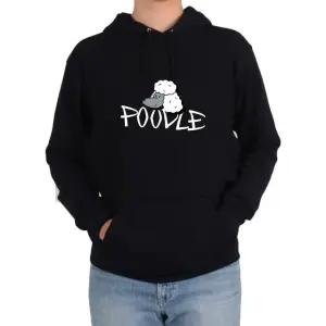 기모후드티 푸들 얼굴 강아지 견주그림 전색상 사이즈 (WFKBAS3)