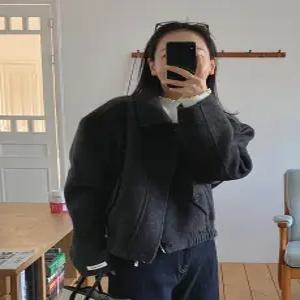 handmade. 울 모노 블루종 핸드메이드 자켓 (2color)