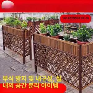 화단 가림막 파티션 텃밭 담장 대나무 담장 옥상