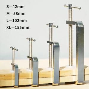 고강도 G 타입 목공 클램프 조정 가능 DIY 메탈 프레스 플레이트 다이 클램핑 클립 퀵릴리즈