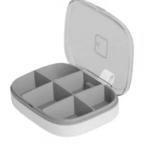 휴대용 알약케이스 알약 보관함 6칸 약케이스 체크 알약보관함 알약케이스