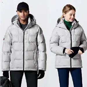 [공장직영 티공장] 엠리밋 LGTWJ27712 겨울 남녀공용 히트엠 헤비 자켓 연그레이