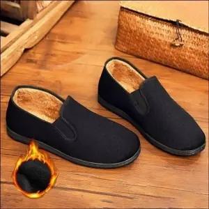 단화 방한 기모 남자 스니커즈 겨울 신발 슬립온 안감