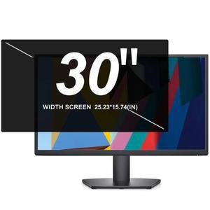 30인치 16:10 컴퓨터 프라이버시 스크린 필터 와이드스크린 모니터용 긁힘 방지 보호기- 데스크탑