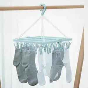 ( )32 클립 양말 빨래집게 건조대 공간활용 다용도 집게