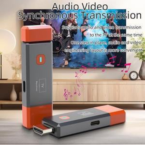 50M 무선 HDMI 송수신기 1080P 이미지 비디오 트랜시버 익스텐더 키트 (노트북 TV 프로젝터 모니터용)