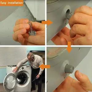 12개 AGM73610701 세탁기 자석 도어 플런저 L-G Wm3050 Wm3170cw 세탁기 교체 부품 도어 플런저