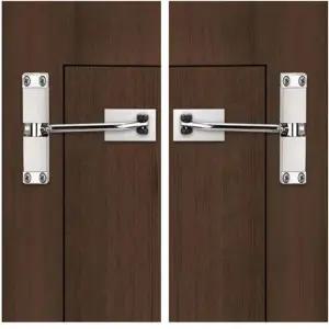 알루미늄 합금 자동 도어 클로저 마모 방지 자체 폐쇄 도어 클로저 힌지 맥세이프 장착 스프링 하드웨어