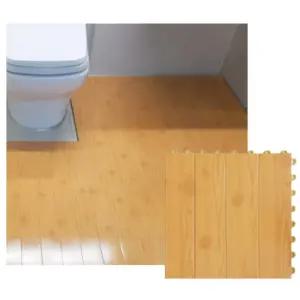 베란다 식물 키우기 홈정원 방수기능 조립식 발판 탈의실바닥 매장 사무실 물청소