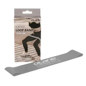 오레인 탄성 우수한 라텍스 소재 루프밴드 그레이 헬스 헬스용품 근력운동밴드 멀티홈트레이닝기구 살빼기