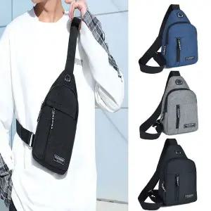 [하프클럽/]남성 크로스 슬링백 외출용 여행 가방 데일리 숄더백 소형