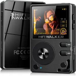 HIFI WALKER H2-128GB MP3 플레이어 블루투스 5.2 고해상도 음악 플랙 디지털 DSD 무손실 오디오 휴대용