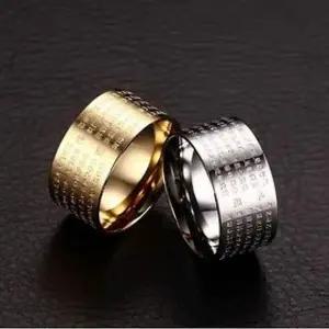 [하프클럽/]금강경 싱글 불교반지