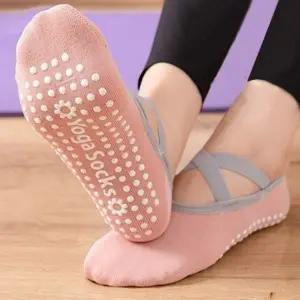 논슬립 리본 토우삭스  필라테스 미끄럼방지 발가락 홈트 양말