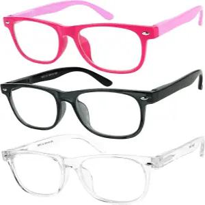 들을 위한 Yogo 비전 블루 라이트 글래스 즈 자외선 차단 컴퓨터 TV 폰 남자