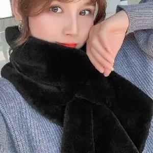 기모 여성 목도리 머플러 여자 겨울 넥워머 5색