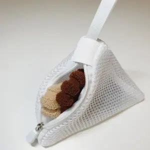 ( )미니 소형 삼각 세탁망 인형 양말 머리끈 손 발 싸개