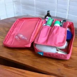 여행용 파우치 정리 세면백 수납 멀티 이너백 화장품 가방 해외 (WFKCQGA)