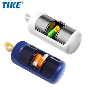 휴대용 3칸 알약 정리함 여행용 방습 케이스 타블렛 대구간지유  보관