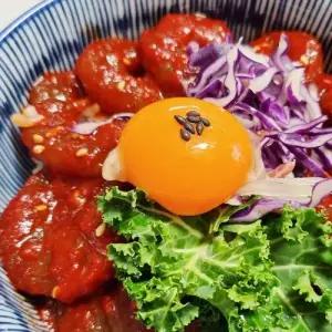 [산정마을] 매콤달콤 탱글탱글 양념 깐 새우장 400gx2통