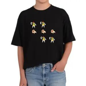 오버핏반팔티 민속춤 탈춤 축제 명절 한국 다양한색상 전사이즈 (WFKC7KO)