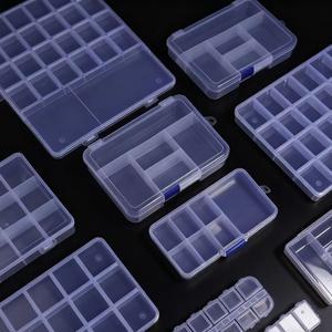 다양한 스타일의 다중 칸막이 플라스틱 박스 구획형 수납 비즈 미술 DIY 공예 보석 용품 보관용 정리함