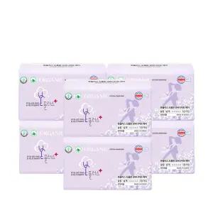 THE 도톰 유기농본 본플러스 생리대 오버나이트, 10개입, 6개