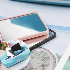 소형 휴대용 손거울 미니 가방용 사각 거울 1P 여행용 WFIMLT0