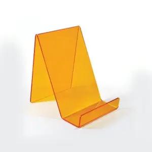 대형 투명옐로우 아크릴받침대 투명디자인 디스용 (WFKDGFF)