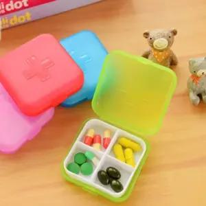 칸막이 분리형 휴대용 알약 케이스 여행용 약 보관함 알약케이스