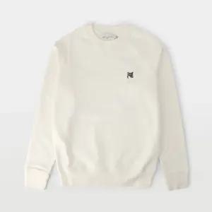 메종키츠네 폭스 헤드 패치 남녀공용 스웨트셔츠 GM00333KM0002 P700