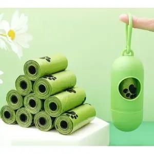 리빙스튜디오 생분해 애견 배변봉투 케이스2개+롤10매