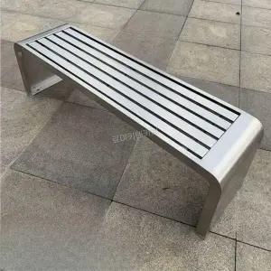 스테인리스 벤치 의자 스텐 철제 운동장 정원