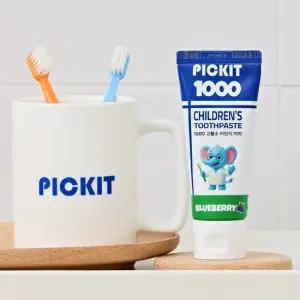 픽킷 치약 1개+칫솔 1개 세트 고불소 1450고불소)